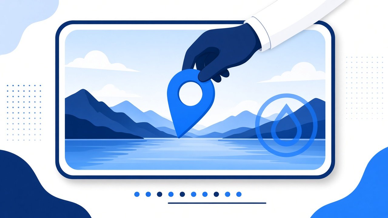 Removing location data from a photo before sharing